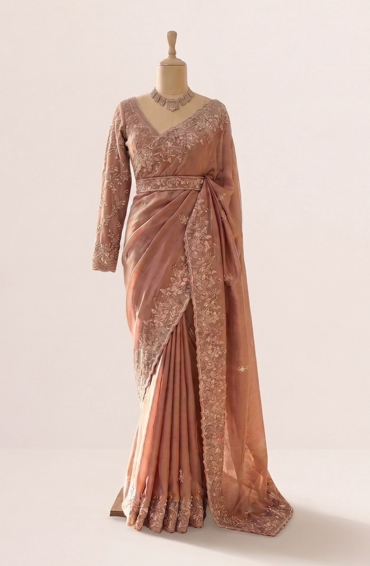 Emboridery saree