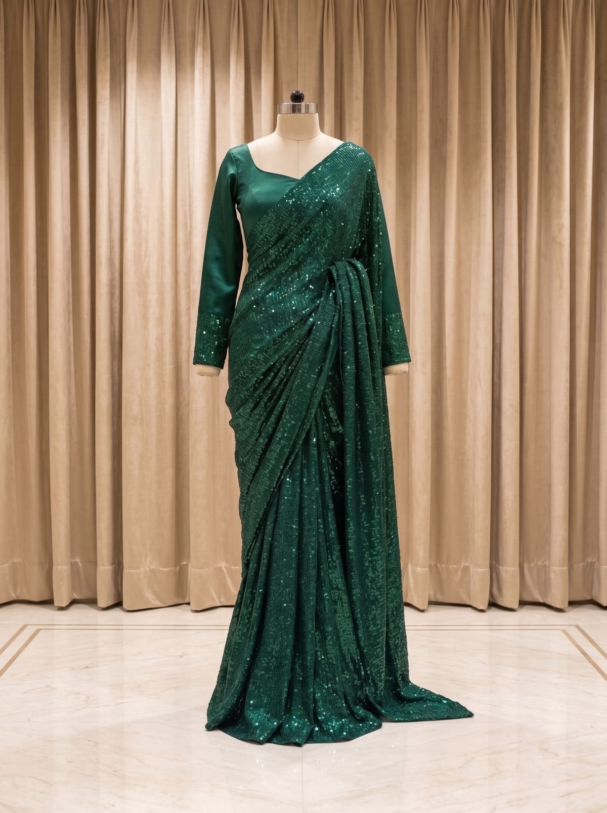 Moon light saree