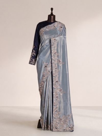 Emboridery saree